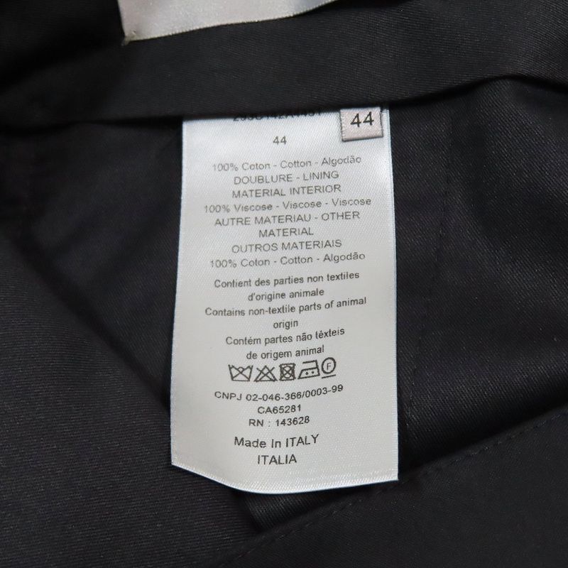 Unused 22ss Dior Floral Design Cotton Long Pants Floral Hem Floral Design