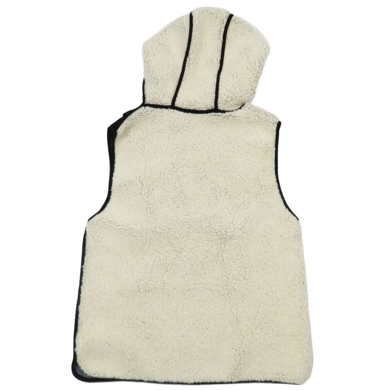 Unused 23aw Louis Vuitton Boa Vest Pullover Sleeveless Shearling Effect Jacket