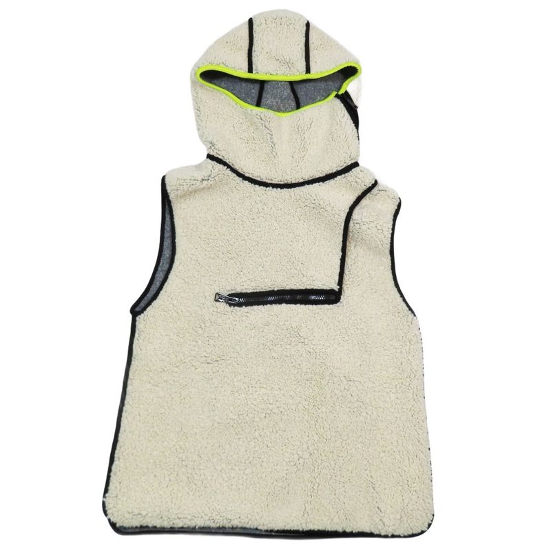 Unused 23aw Louis Vuitton Boa Vest Pullover Sleeveless Shearling Effect Jacket