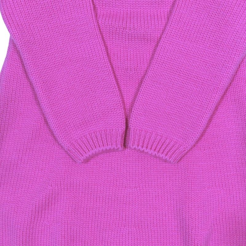 Unused Baby Dior Baby Dior Wool Knit Dress Sweater Long Sleeves Rabbit Logo