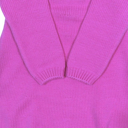 Unused Baby Dior Baby Dior Wool Knit Dress Sweater Long Sleeves Rabbit Logo