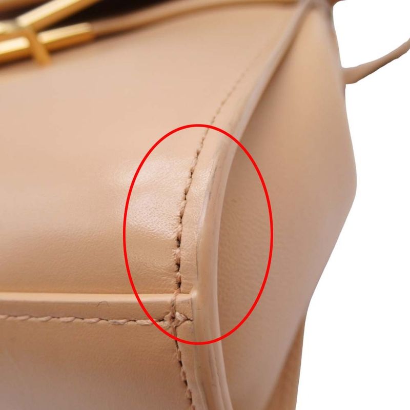 Bottega Veneta the Clip the Clip Shoulder Bag Vhardware Flap Crossbody Almond