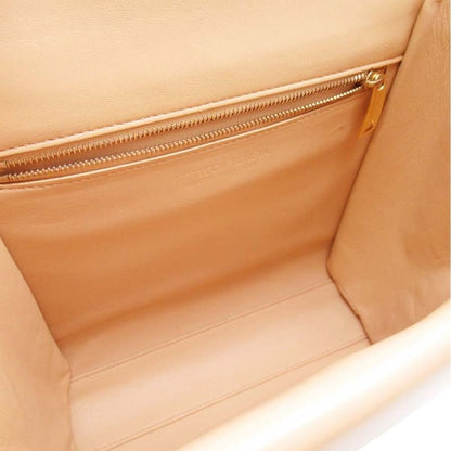 Bottega Veneta the Clip the Clip Shoulder Bag Vhardware Flap Crossbody Almond