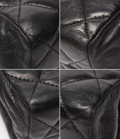 Chanel Chain Shoulder Bag Single Chain Single Flap Gold Hardware Lambskin 0th