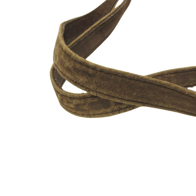 Fendi SAS Fendi 90's 00's Suedeleather Hand Bag Tote Shoulder Zucca Leather Old