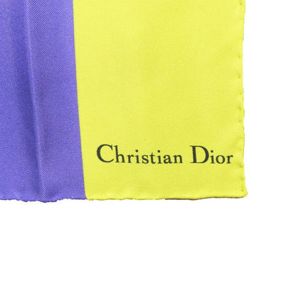 Unused 22ss Christian DIOR D-flower Pop Scarf Large Size Floral Pattern