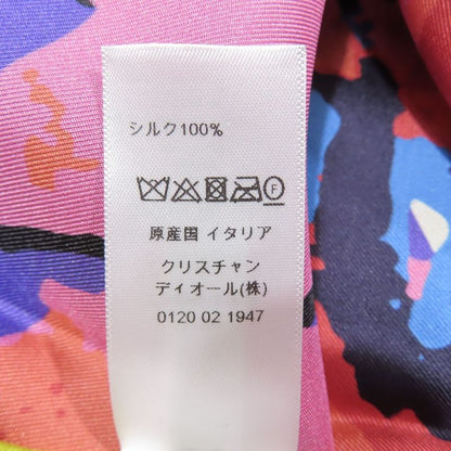 Unused 22ss Christian DIOR D-flower Pop Scarf Large Size Floral Pattern