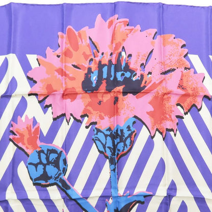 Unused 22ss Christian DIOR D-flower Pop Scarf Large Size Floral Pattern