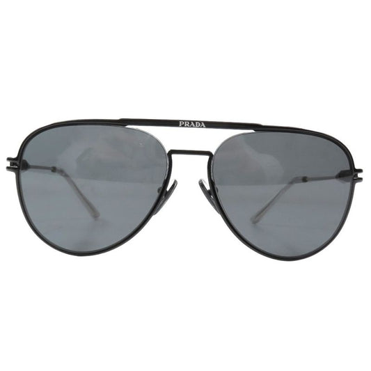 Prada Sunglasses Eyewear Metal Frame Two Bridge Type Teardrop Shape 57□16