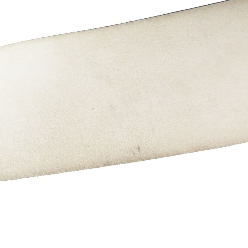 Bvlgari Leather Luxury Round Buckle Sash Belt Cummerbund Waistband Black Silver