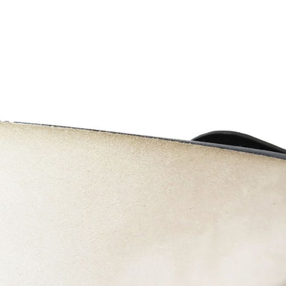 Bvlgari Leather Luxury Round Buckle Sash Belt Cummerbund Waistband Black Silver