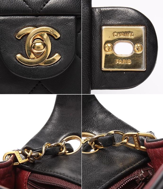 Chanel Chain Shoulder Bag Shoulder Crossbody Gold Hardware Single Chain Single