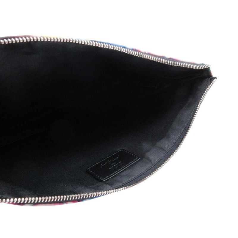 Unused 21aw Christian Dior X Kenny Scharf Pop Art Graphic Clutch Bag Second Bag