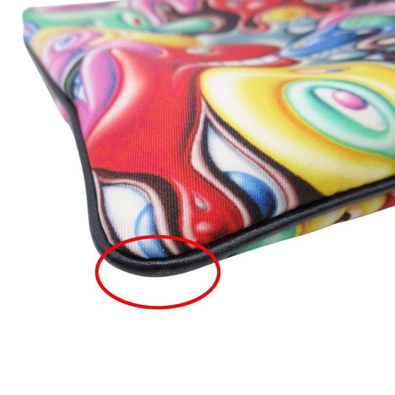 Unused 21aw Christian Dior X Kenny Scharf Pop Art Graphic Clutch Bag Second Bag
