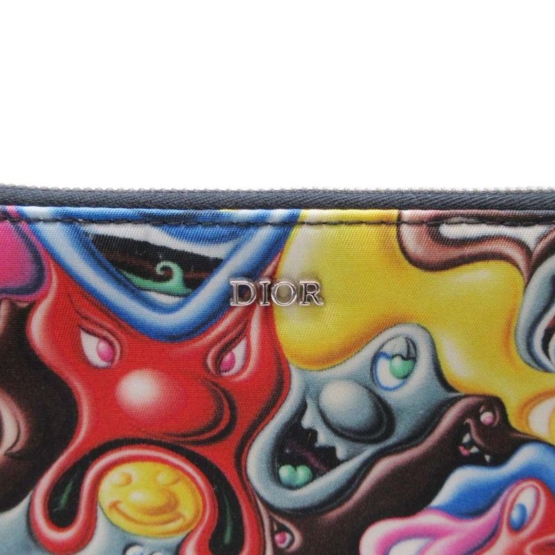 Unused 21aw Christian Dior X Kenny Scharf Pop Art Graphic Clutch Bag Second Bag