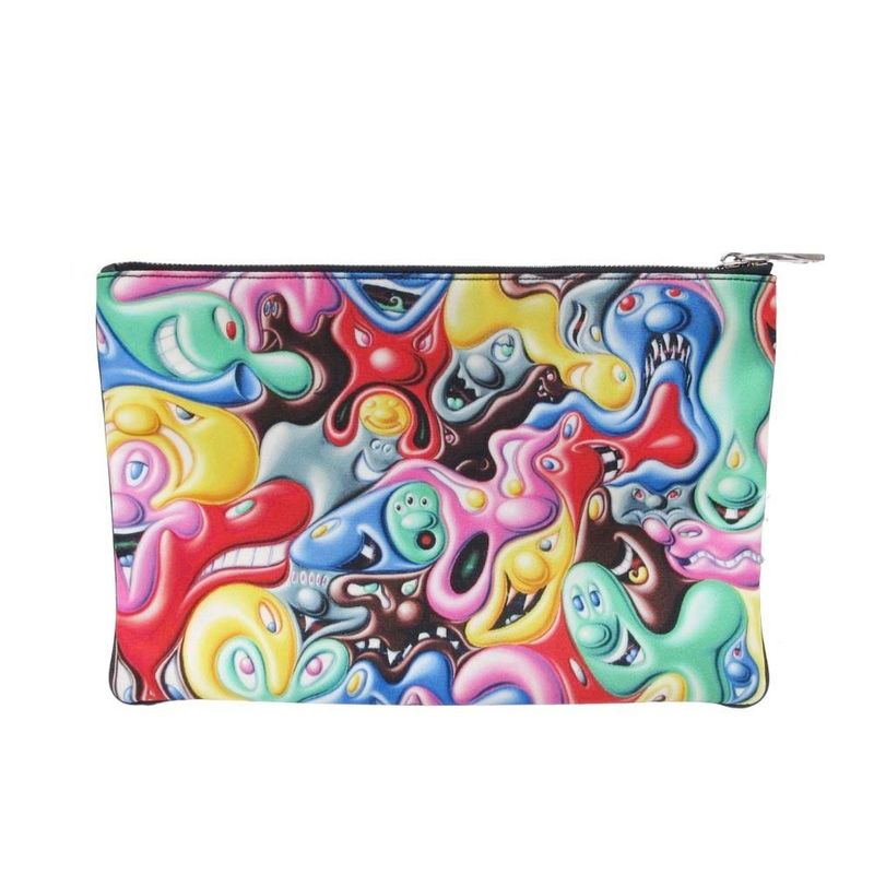 Unused 21aw Christian Dior X Kenny Scharf Pop Art Graphic Clutch Bag Second Bag