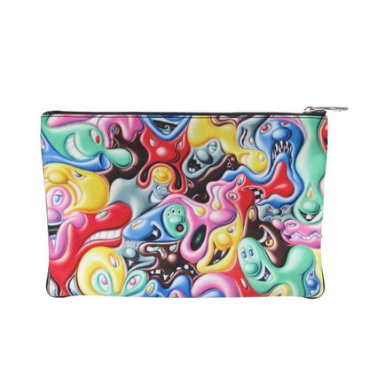 Unused 21aw Christian Dior X Kenny Scharf Pop Art Graphic Clutch Bag Second Bag