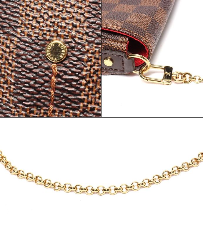 Louis Vuitton 2way Shoulder Bag Handbag Shoulder Crossbody Damier Favorite MM