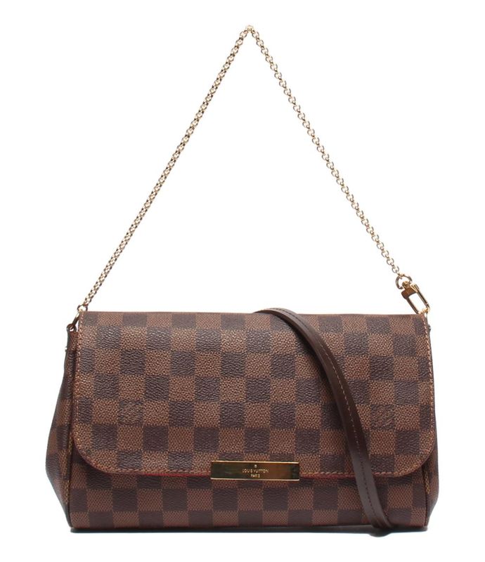 Louis Vuitton 2way Shoulder Bag Handbag Shoulder Crossbody Damier Favorite MM