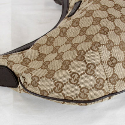 Used" Gucci Sherry Line 181092 1669 Shoulder Bag GG Canvas Brown