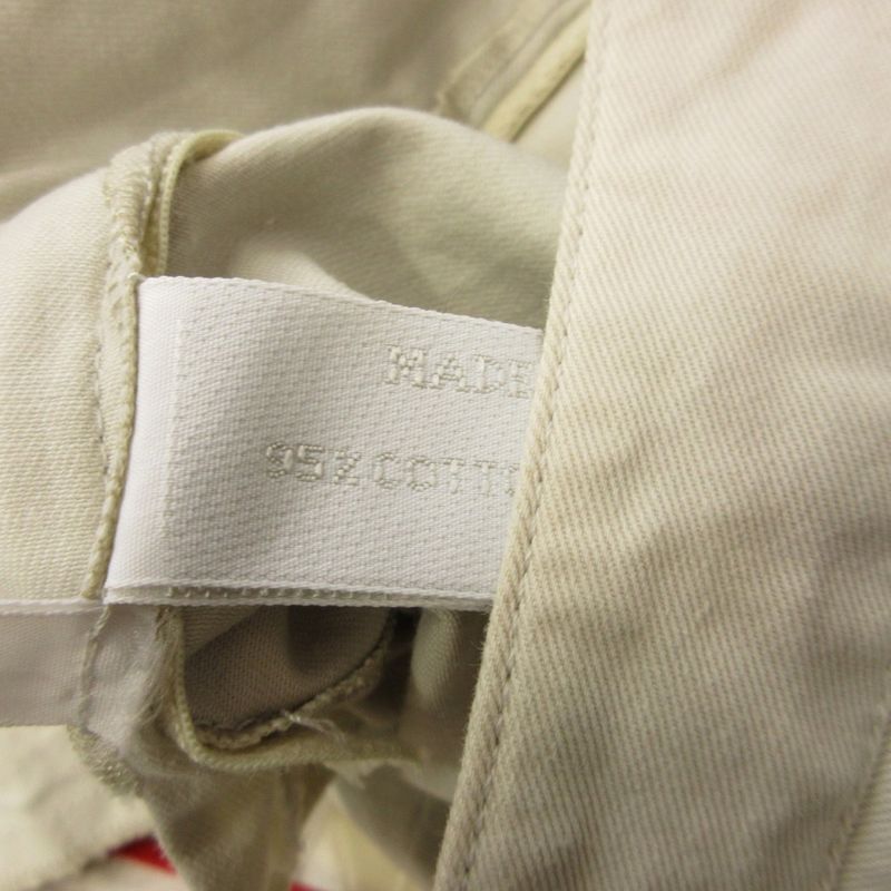 Prada Sport 90's 00's Rubber Logo Pants Slacks Old Vintage 40 White Women Used