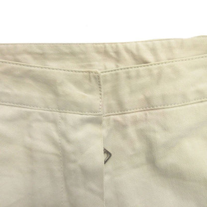 Prada Sport 90's 00's Rubber Logo Pants Slacks Old Vintage 40 White Women Used