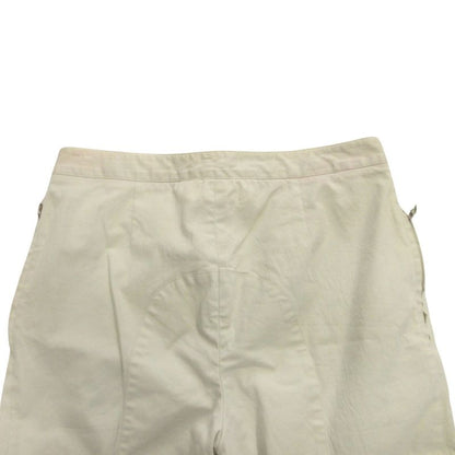 Prada Sport 90's 00's Rubber Logo Pants Slacks Old Vintage 40 White Women Used