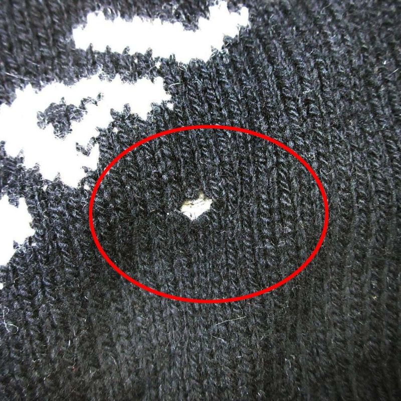 Good Quality 19AW Balenciaga Logo Allover Pattern Jacquard Sweater Knit