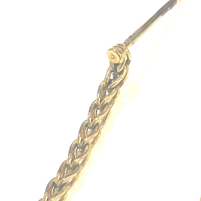 Chanel Gold Chain Earrings : X3189