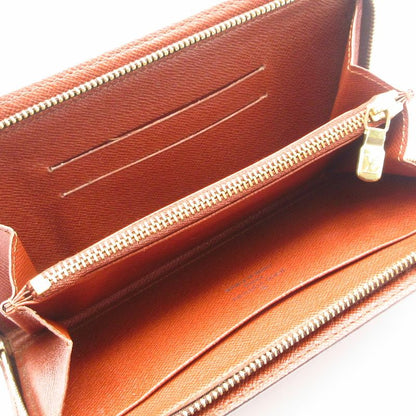 Louis Vuitton Monogram Porte Monet Zip Long Wallet M61727 Leather