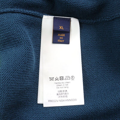 Louis Vuitton 22AW Hnn02w 100% Wool LV Logo Embroidery Bi-color High Gauge