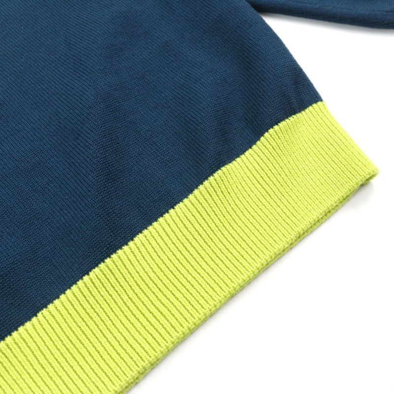 Louis Vuitton 22AW Hnn02w 100% Wool LV Logo Embroidery Bi-color High Gauge