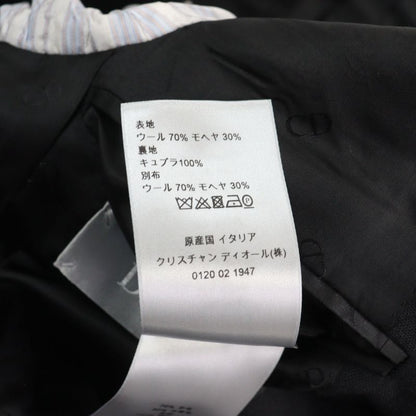 DIOR Homme 933c210a4441 Mohair Blend Front Two Tone Bicolor Single Tailored