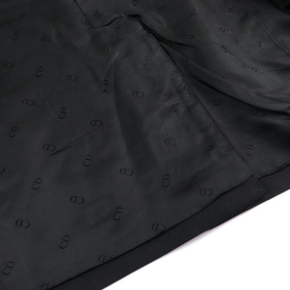 DIOR Homme 933c210a4441 Mohair Blend Front Two Tone Bicolor Single Tailored