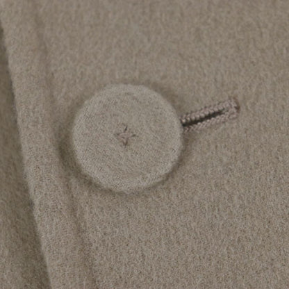  Fendi 2022 Ff0667 AL57 Wool Silk Zucca Pattern Oversized Reversible Trench