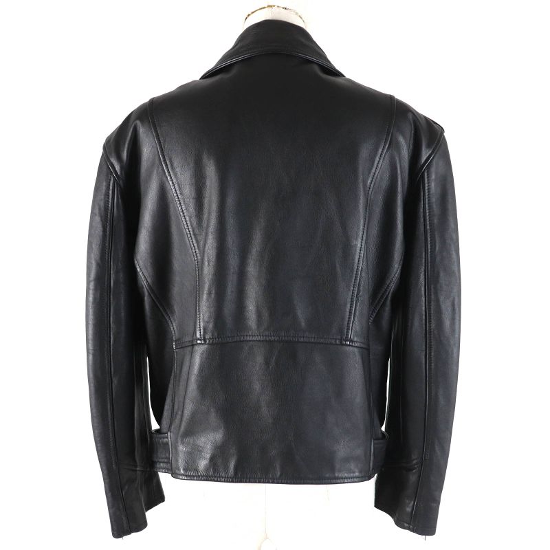 Celine 2eg91599e Loose Biker Jacket Loose Biker Jacket Triomphe Logo Button