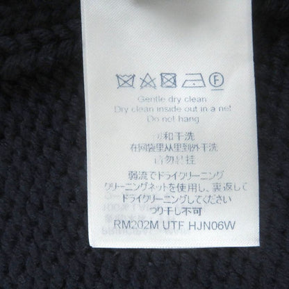 Louis Vuitton 20AW 100% Wool Virgil Abloh LV Logo Intarsia Button Knit Jacket