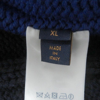 Louis Vuitton 20AW 100% Wool Virgil Abloh LV Logo Intarsia Button Knit Jacket