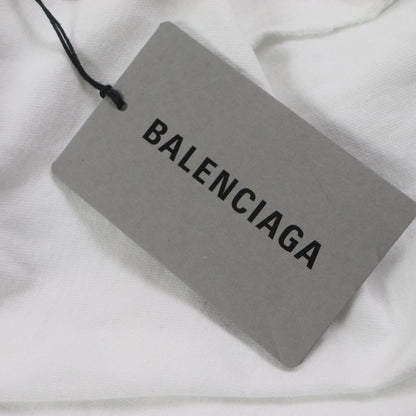 Balenciaga 22SS 681029 Graphic Logo Layered Design Oversized Pullover Hoodie