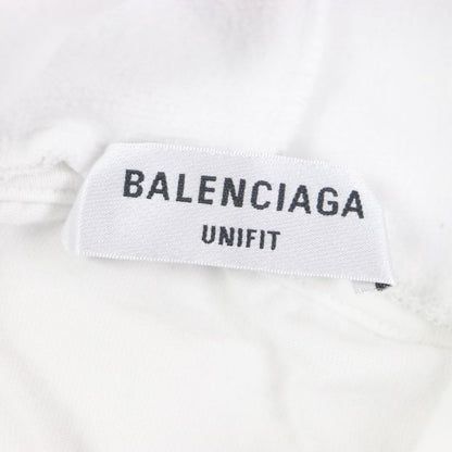 Balenciaga 22SS 681029 Graphic Logo Layered Design Oversized Pullover Hoodie