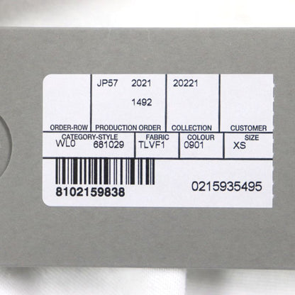 Balenciaga 22SS 681029 Graphic Logo Layered Design Oversized Pullover Hoodie