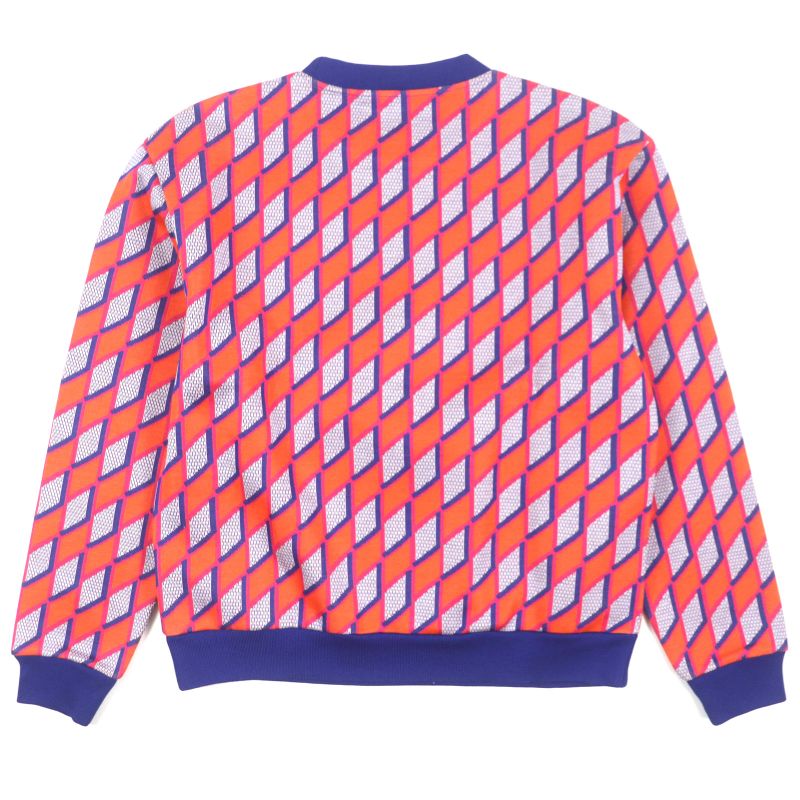  Louis Vuitton 22AW Diamond Damier Crewneck Sweatshirt Knit Multi L Made In