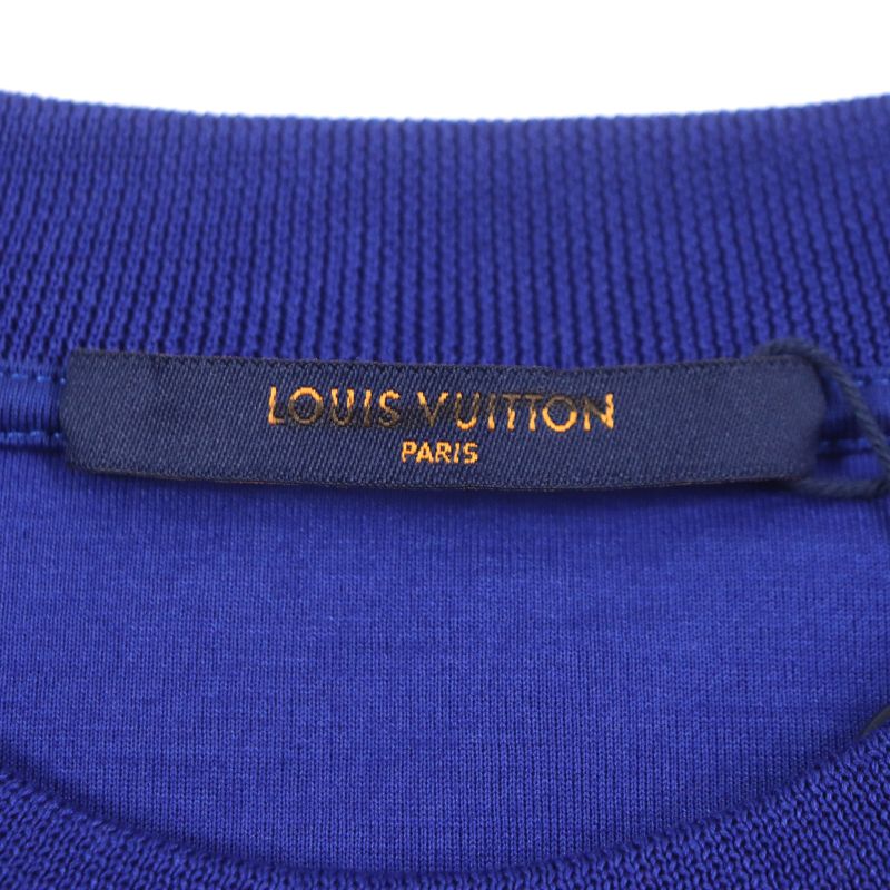  Louis Vuitton 22AW Diamond Damier Crewneck Sweatshirt Knit Multi L Made In