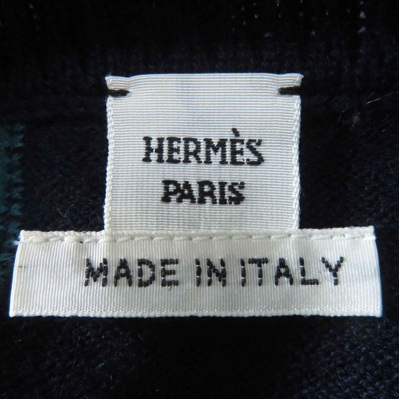 Hermes 23AW 3h2608dd Brides De GALA Tartan Ceremonial Maitre D'hote 100%