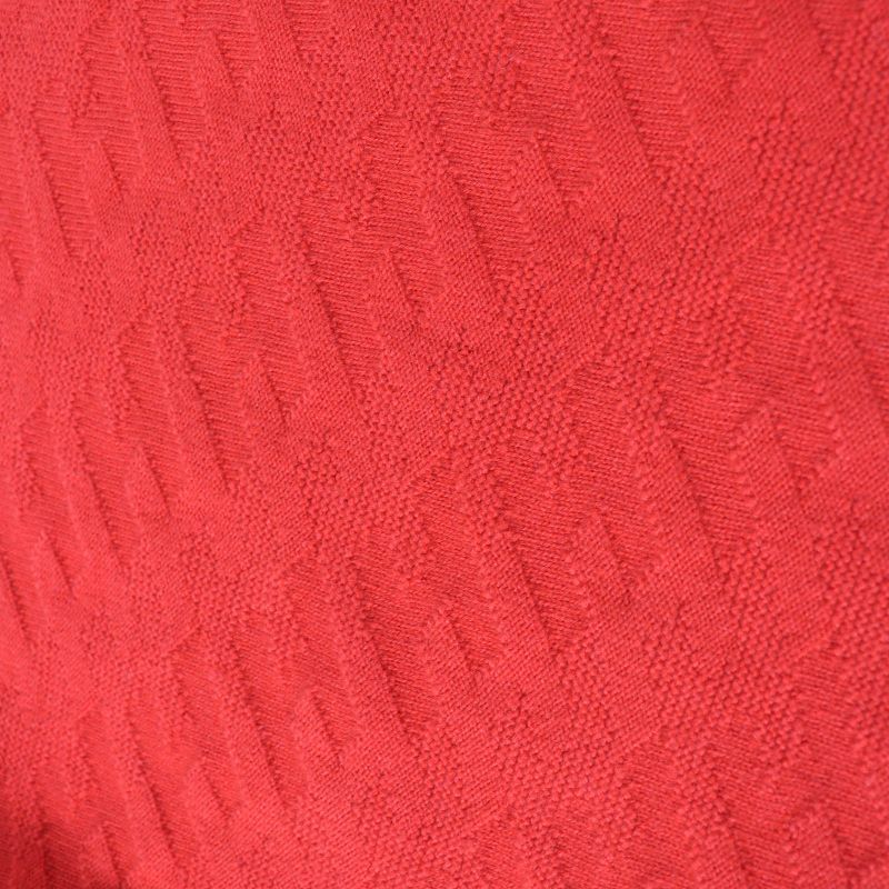 Hermes 22AW 2e2624de 100% Wool H Pattern Crew Neck Long Sleeves Knit Sweater
