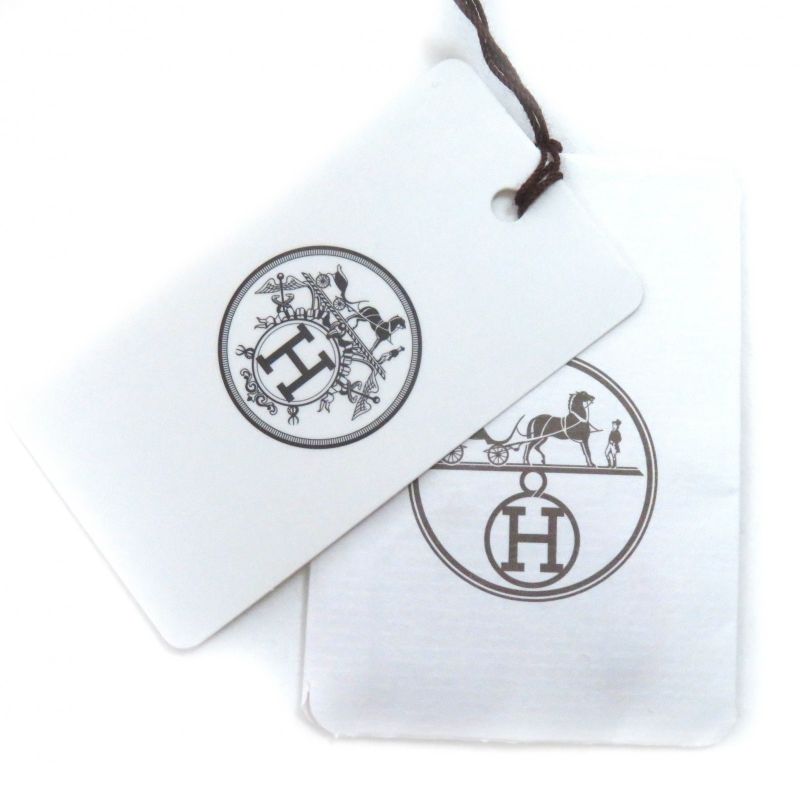 Hermes 22AW 2e2624de 100% Wool H Pattern Crew Neck Long Sleeves Knit Sweater