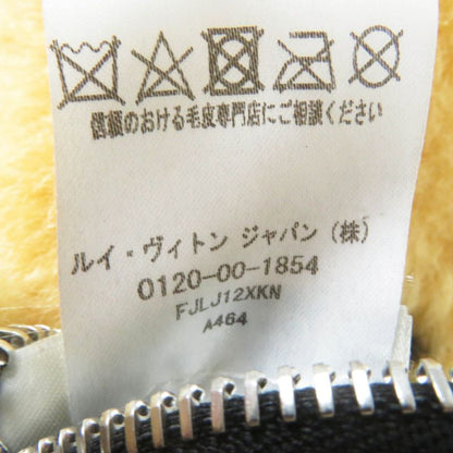 Louis Vuitton Fjlj12xkn Sheepskin Monogram Reversible Hooded Mouton Jacket