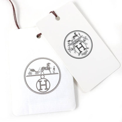 Hermes 24SS 4e2600d1 100% Cashmere Circle Logo Hardware Short Sleeve Knit