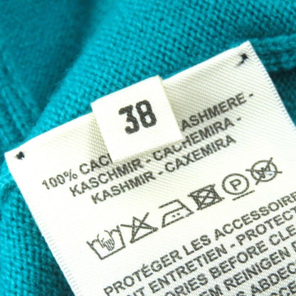 Hermes 24SS 4e2600d1 100% Cashmere Circle Logo Hardware Short Sleeve Knit