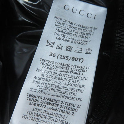 Gucci 761698 GG Canvas Bomber Jacket Current 2WAY Down Jacket Beige 36 With